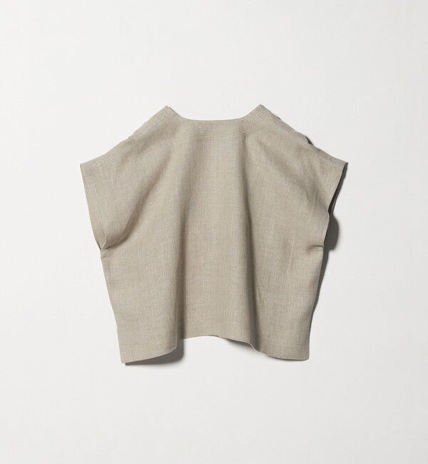 UNITED ARROWS「＜SACRA＞ラスティック Vネック トップ」|シャツ・ブラウス|