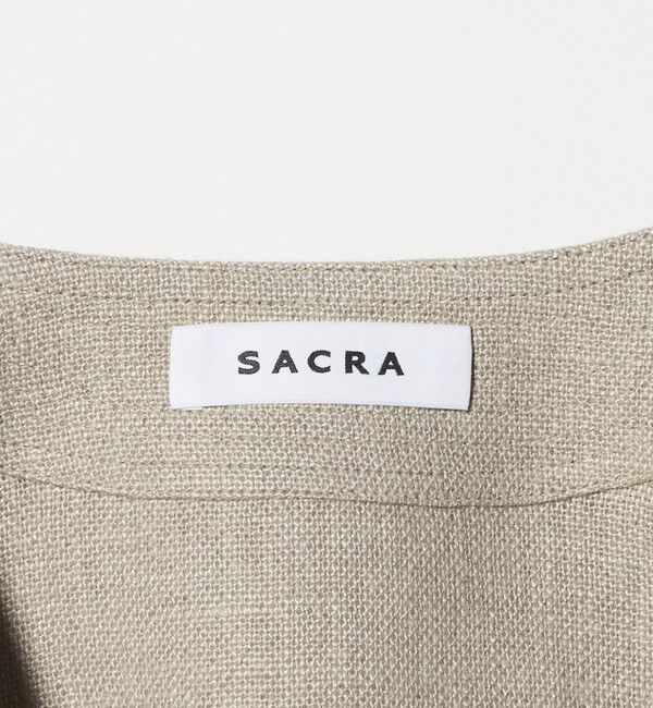 UNITED ARROWS「＜SACRA＞ラスティック Vネック トップ」|シャツ・ブラウス|