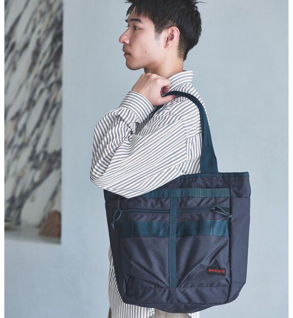 UNITED ARROWS green label relaxing「【別注】＜BRIEFING＞N/UR MISSIONB トート バッグ」|トートバッグ|NAVY
