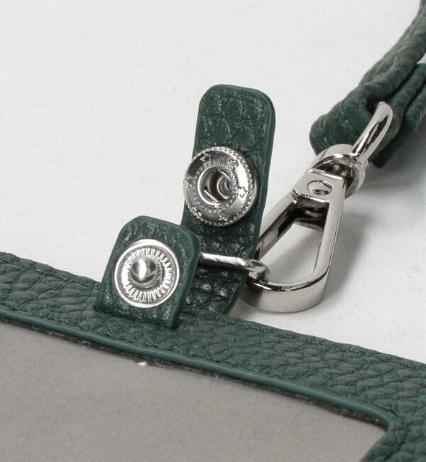 UNITED ARROWS green label relaxing「シボ レザーライク ID ホルダー」|名刺入れ・カードケース|