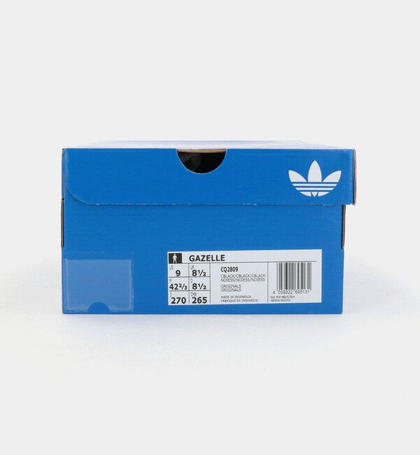 UNITED ARROWS green label relaxing「＜adidas Originals＞ガゼル ブラック スニーカー」|スニーカー|