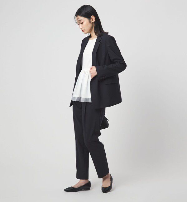 UNITED ARROWS green label relaxing「［size SHORT/TALLあり］カチリラ テーパードパンツ ウォッシャブル ストレッチ」|スラックス|