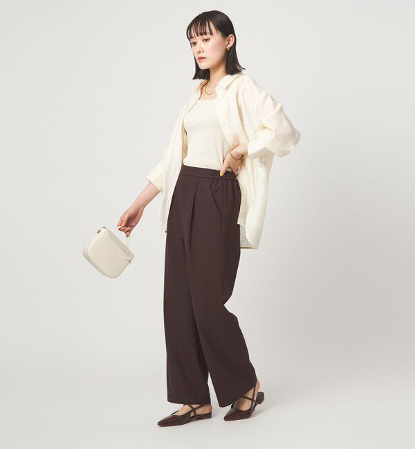 UNITED ARROWS green label relaxing「【WEB限定】［size SHORT/TALLあり］オルマイ ワイド パンツ」|その他|