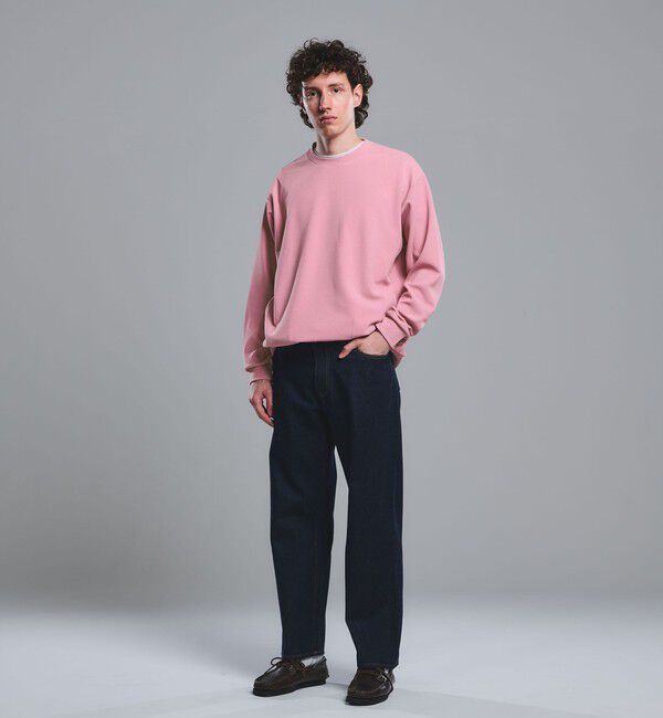 UNITED ARROWS green label relaxing「アムンゼン ツイル クルーネック ロングスリーブ カットソー -UVカット・吸水速乾・抗菌-」|Tシャツ・カットソー|