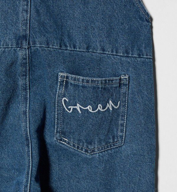 UNITED ARROWS green label relaxing「デニム サロペット / キッズ  100cm-160cm 」|ワンピース|