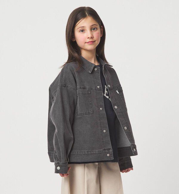 UNITED ARROWS green label relaxing「デニム ブルゾン / キッズ  ストレッチ 100cm-160cm」|その他|