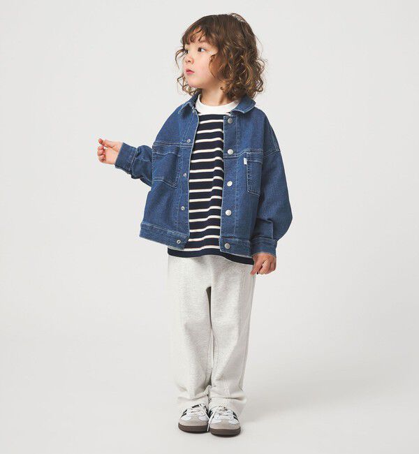 UNITED ARROWS green label relaxing「デニム ブルゾン / キッズ  ストレッチ 100cm-160cm」|その他|