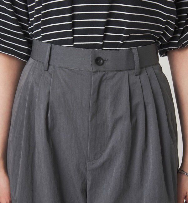 UNITED ARROWS green label relaxing「［size SHORTあり］グロッシー ワイド パンツ」|その他|