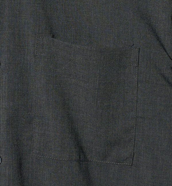 UNITED ARROWS green label relaxing「【WEB限定】JUST fit ウールライク シャツ -横ストレッチ-」|シャツ・ブラウス|