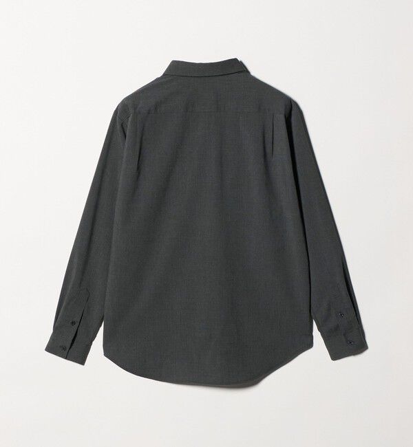 UNITED ARROWS green label relaxing「【WEB限定】JUST fit ウールライク シャツ -横ストレッチ-」|シャツ・ブラウス|