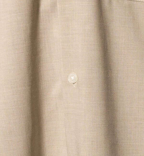 UNITED ARROWS green label relaxing「【WEB限定】JUST fit ウールライク シャツ -横ストレッチ-」|シャツ・ブラウス|