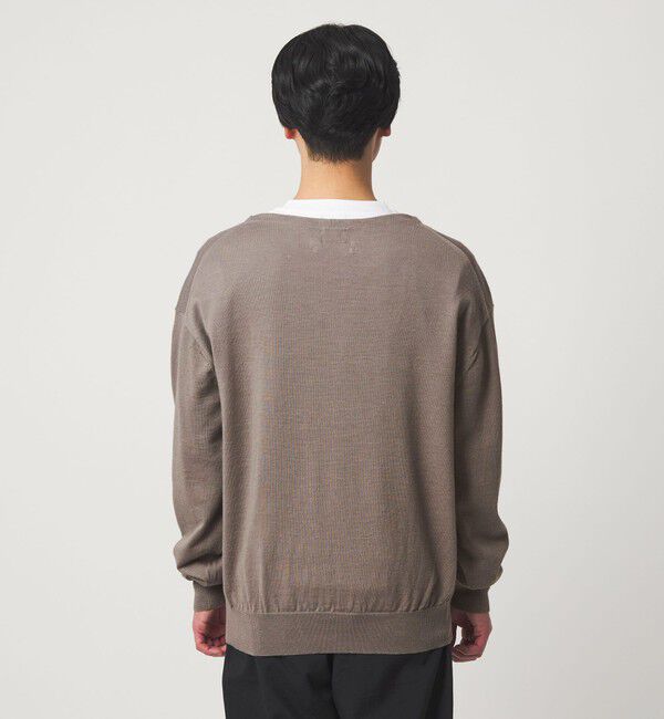 UNITED ARROWS green label relaxing「FINE BASIC ラミー ボートネック ニット」|ニット・セーター|