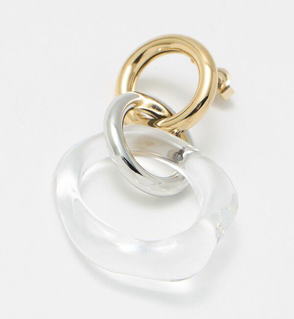 UNITED ARROWS green label relaxing「3リング ピアス」|ピアス|