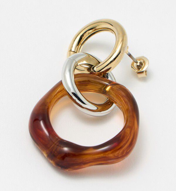 UNITED ARROWS green label relaxing「3リング ピアス」|ピアス|