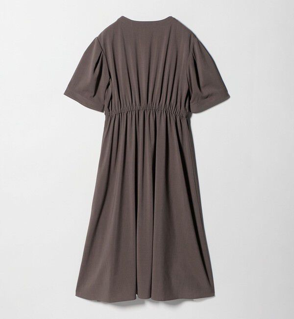 UNITED ARROWS green label relaxing「Vカラー フレア ボタン ワンピース」|ワンピース|