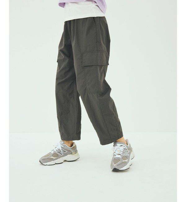 UNITED ARROWS green label relaxing「【スタメンシリーズ】タッサーカーゴパンツ / キッズ  100cm-160cm 撥水 UVカット」|チノ|