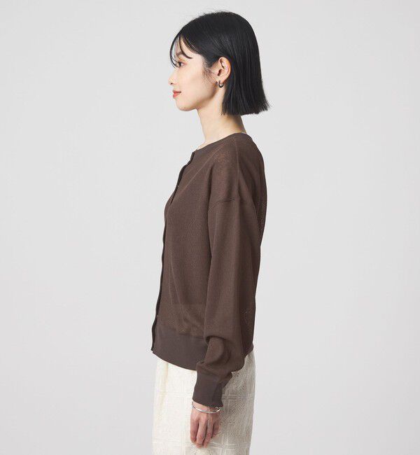 UNITED ARROWS green label relaxing「シアー サーマル 2WAY カーディガン」|カーディガン|