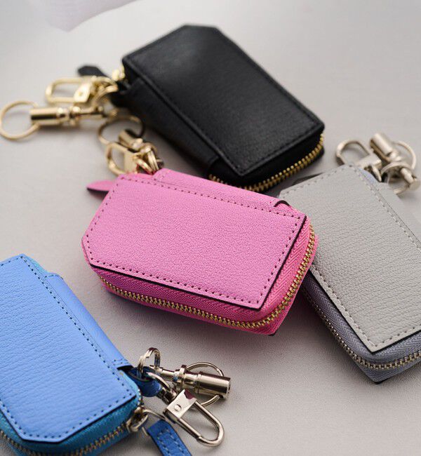 BEAUTY&YOUTH UNITED ARROWS「【別注】＜L'arcobaleno＞レザースマートキーケース」|キーケース|PINK