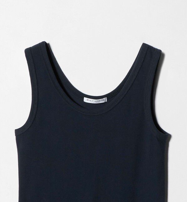 BEAUTY&YOUTH UNITED ARROWS「コットンブレンド テレコ タンクトップ」|タンクトップ|