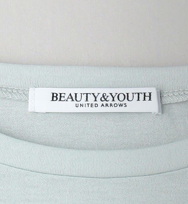 BEAUTY&YOUTH UNITED ARROWS「コットンナイロン天竺 シアー クルーネック Tシャツ」|Tシャツ・カットソー|