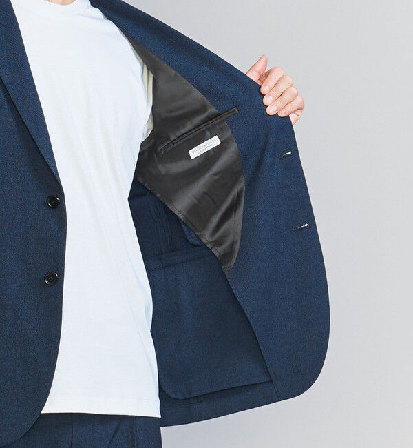 BEAUTY&YOUTH UNITED ARROWS「【WEB限定 WARDROBE SMART】LANATEC セットアップ/背抜きジャケット＆イージーパンツ」|スーツ|