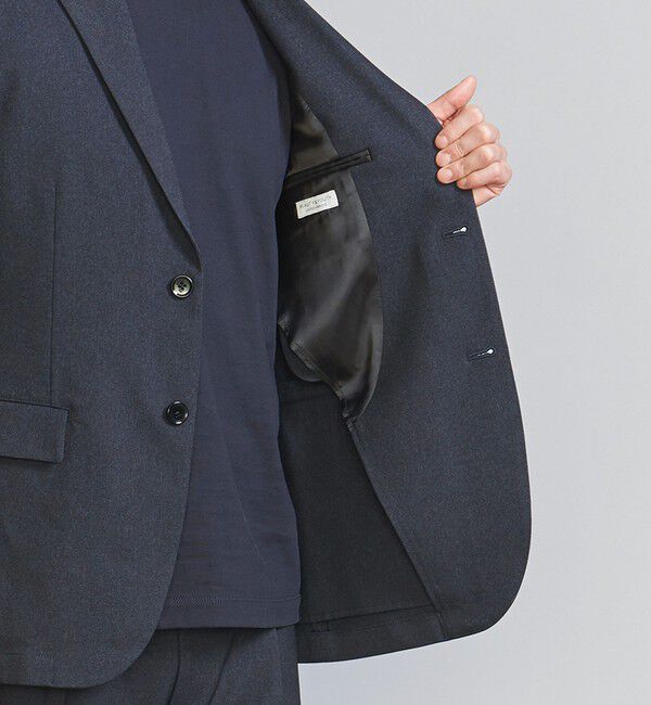 BEAUTY&YOUTH UNITED ARROWS「【WEB限定 WARDROBE SMART】LANATEC セットアップ/背抜きジャケット＆イージーパンツ」|スーツ|