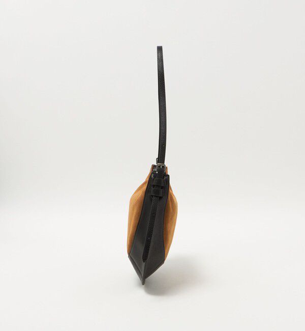 ATTISESSION「＜ATTISESSION＞コンビ レザー ラウンド ショルダー バッグ」|ショルダー・メッセンジャー|