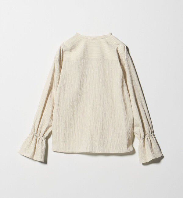 BEAUTY&YOUTH UNITED ARROWS「ラッフル スキッパーブラウス ウォッシャブル」|シャツ・ブラウス|
