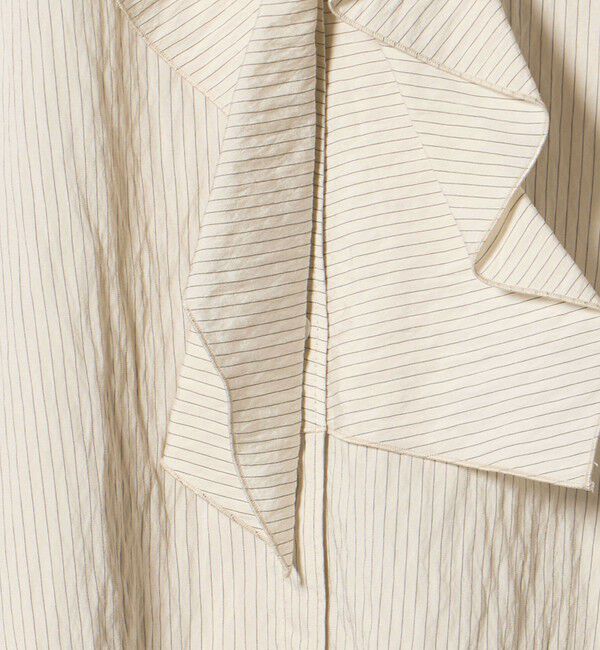 BEAUTY&YOUTH UNITED ARROWS「ラッフル スキッパーブラウス ウォッシャブル」|シャツ・ブラウス|