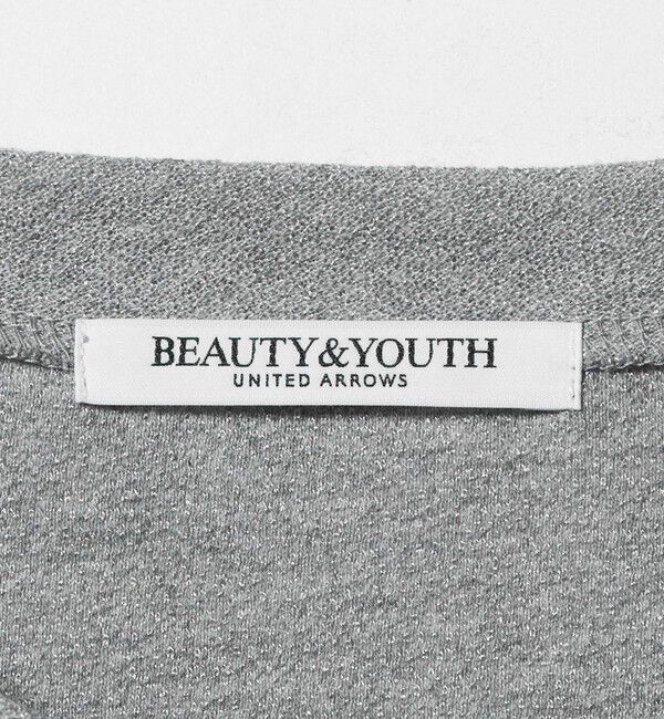 BEAUTY&YOUTH UNITED ARROWS「コットンポリエステル ラメロングスリーブカットソー」|Tシャツ・カットソー|