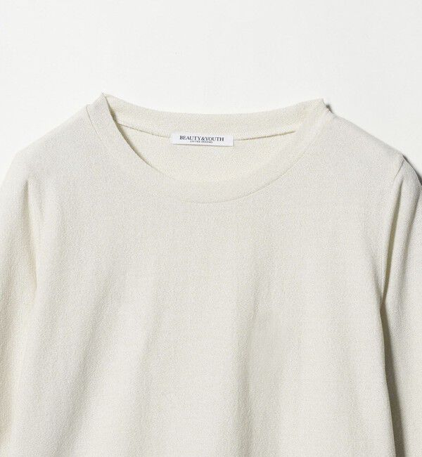 BEAUTY&YOUTH UNITED ARROWS「コットンポリエステル ラメロングスリーブカットソー」|Tシャツ・カットソー|