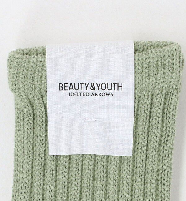 BEAUTY&YOUTH UNITED ARROWS「ルーズ パイル クルー ソックス」|ソックス|