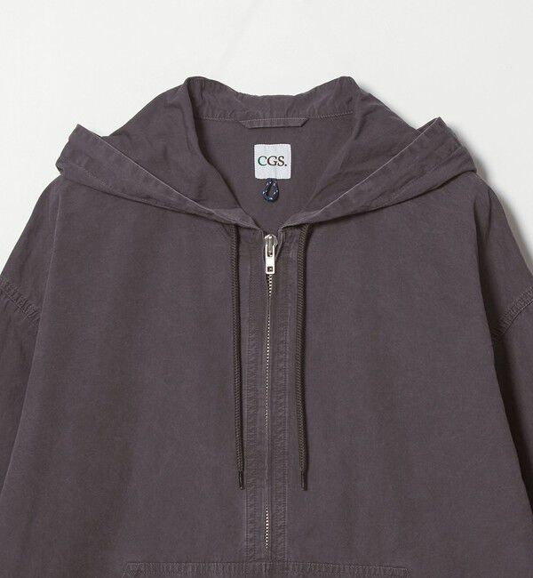 California General Store「＜CGS.＞ ハイカウント ポプリン ジップ パーカー」|ミリタリー・モッズコート|