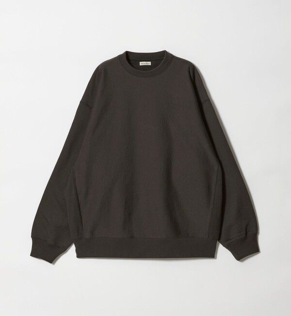 STEVEN ALAN「＜Steven Alan＞ ウラケ セットイン クルーネック スウェット」|スウェット・ジャージ|DK.GRAY