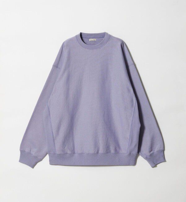 STEVEN ALAN「＜Steven Alan＞ ウラケ セットイン クルーネック スウェット」|スウェット・ジャージ|PURPLE