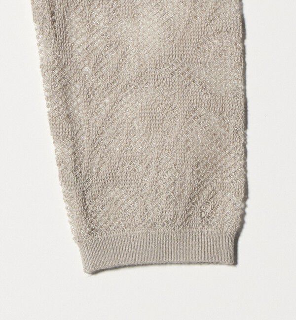 ATTISESSION「＜ATTISESSION＞レース ジャガード カーディガン」|カーディガン|