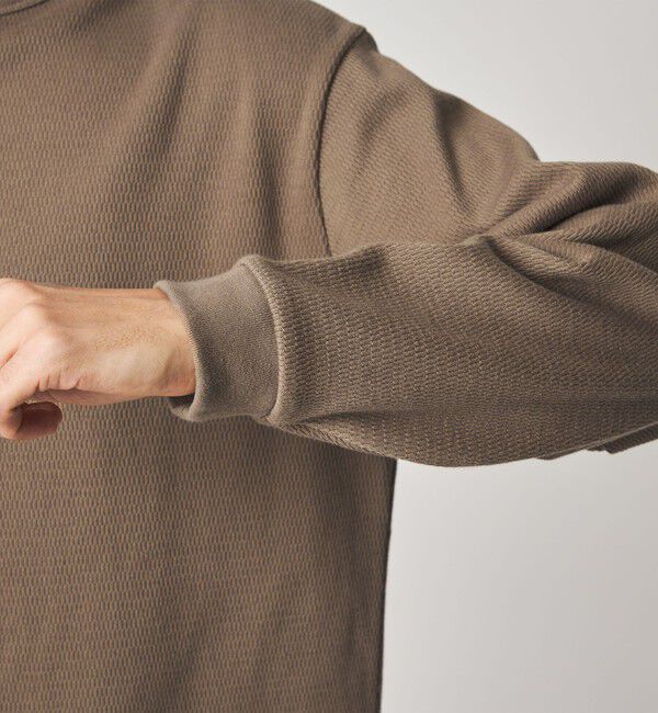 STEVEN ALAN「＜Steven Alan＞ ラダー サーマル クルーネック カットソー NARROW」|Tシャツ・カットソー|