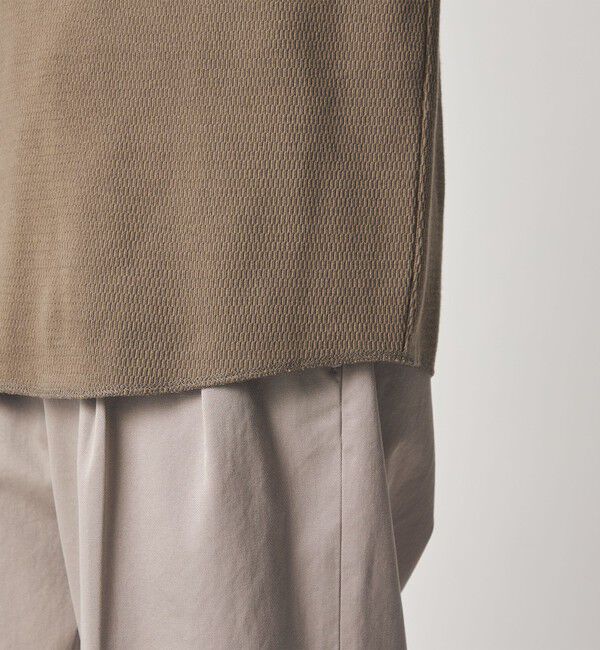 STEVEN ALAN「＜Steven Alan＞ ラダー サーマル クルーネック カットソー NARROW」|Tシャツ・カットソー|