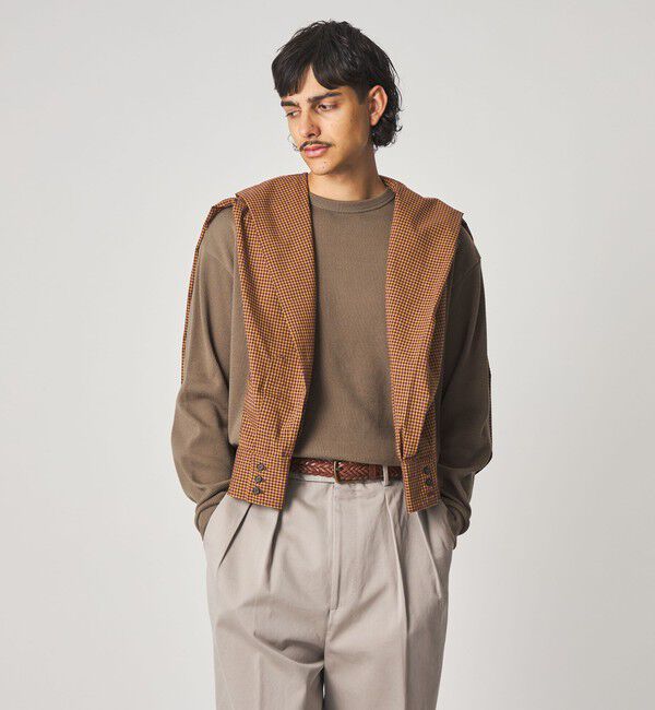 STEVEN ALAN「＜Steven Alan＞ ラダー サーマル クルーネック カットソー NARROW」|Tシャツ・カットソー|