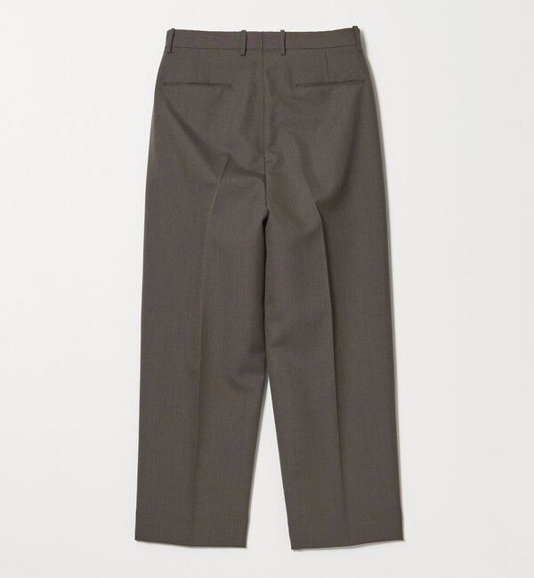 STEVEN ALAN「＜Steven Alan＞ ウール オックスフォード イン ツープリーツ ドレス トラウザーズ」|スラックス|