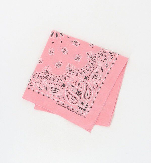 BEAUTY&YOUTH UNITED ARROWS「＜Hav-A-Hank＞ペイズリー バンダナ」|バンダナ・スカーフ|LT.PINK