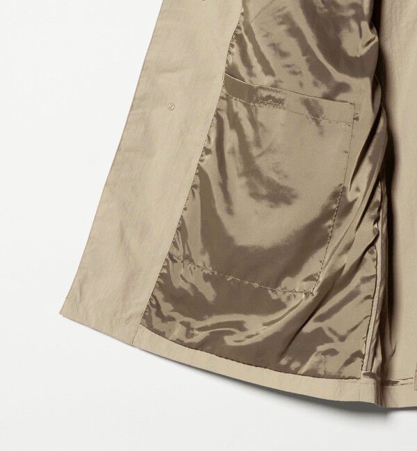 BEAUTY&YOUTH UNITED ARROWS「PERTEX ナイロン バルマカン コート 撥水」|ステンカラーコート|