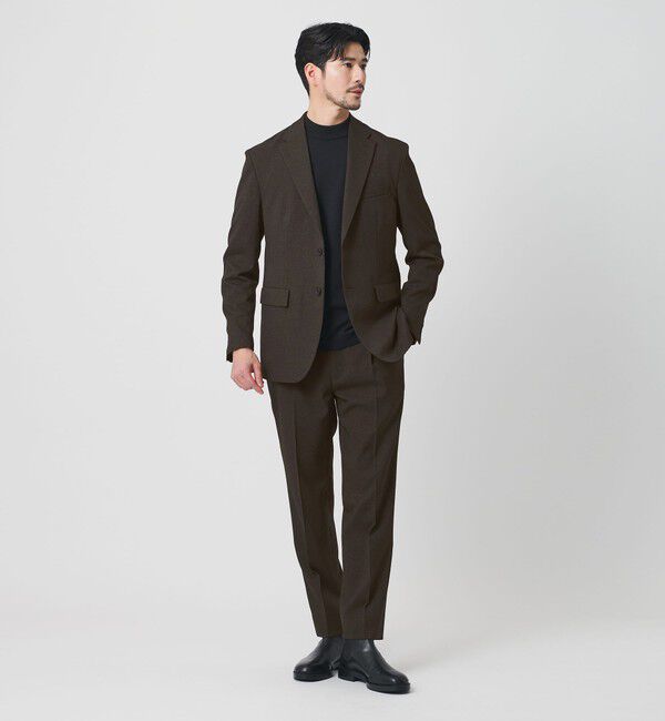BEAUTY&YOUTH UNITED ARROWS「【WEB限定 WARDROBE SMART】LANATEC コンフォート セットアップ/ジャケット＆イージーパンツ」|スーツ|