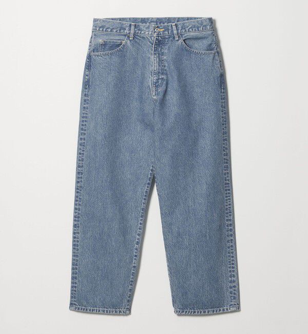 STEVEN ALAN「＜Steven Alan＞ 13.5oz デニム 5ポケット バギー パンツ」|デニム|TURQUOISE
