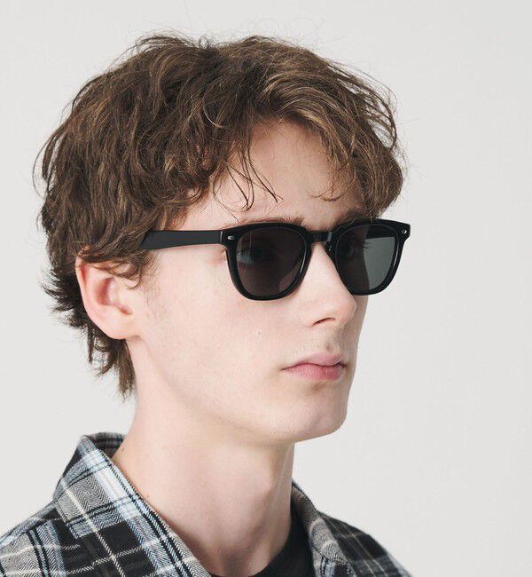 BEAUTY&YOUTH UNITED ARROWS「【別注】＜KANEKO OPTICAL（金子眼鏡）＞Modern モダン サングラス」|サングラス|BLACK