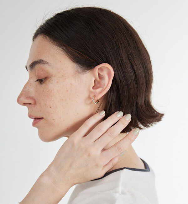 BEAUTY&YOUTH UNITED ARROWS「ネジリ フープ 2WAY カフ イヤリング」|イヤリング|