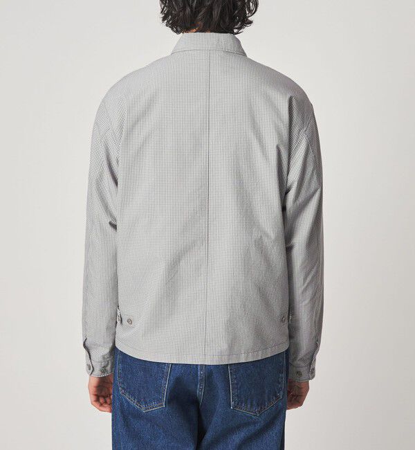 STEVEN ALAN「＜Steven Alan＞ C/PE マイクロチェック ワーク ブルゾン」|ブルゾン・スタジャン|