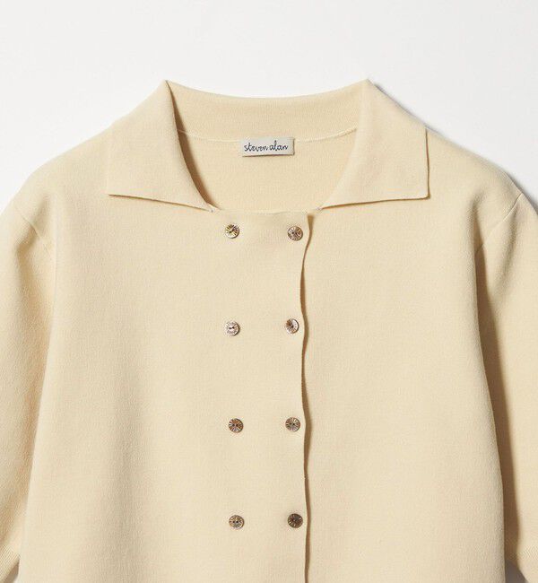 STEVEN ALAN「＜Steven Alan＞ハーフ スリーブ カーディガン」|カーディガン|