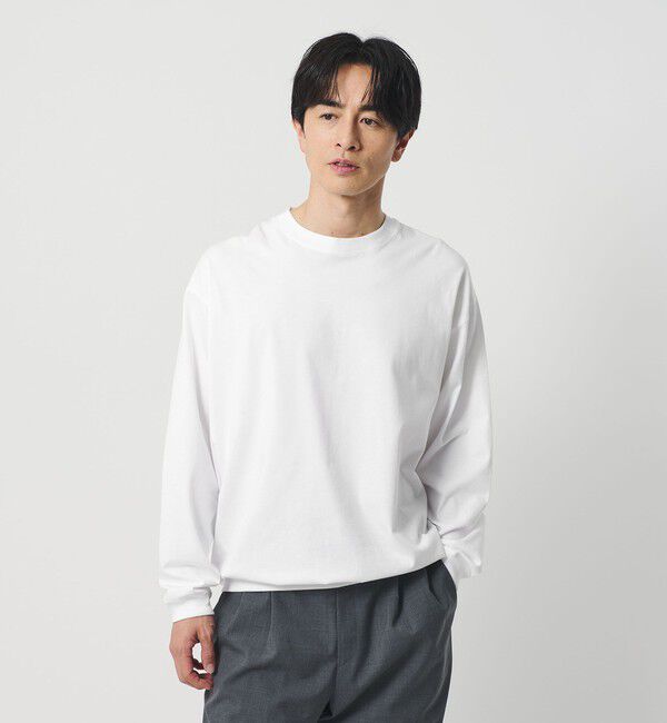 BEAUTY&YOUTH UNITED ARROWS「リファインド コットン スウェット 」|Tシャツ・カットソー|WHITE