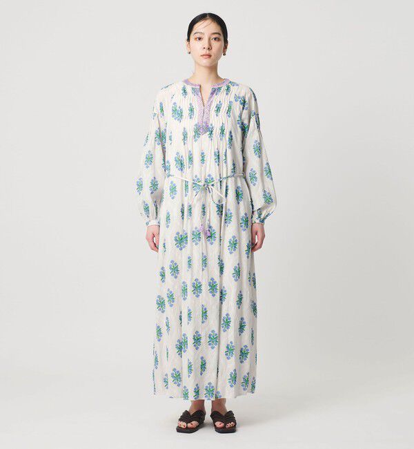 BEAUTY&YOUTH UNITED ARROWS「＜ne Quittez pas＞プリント ワンピース」|ワンピース|